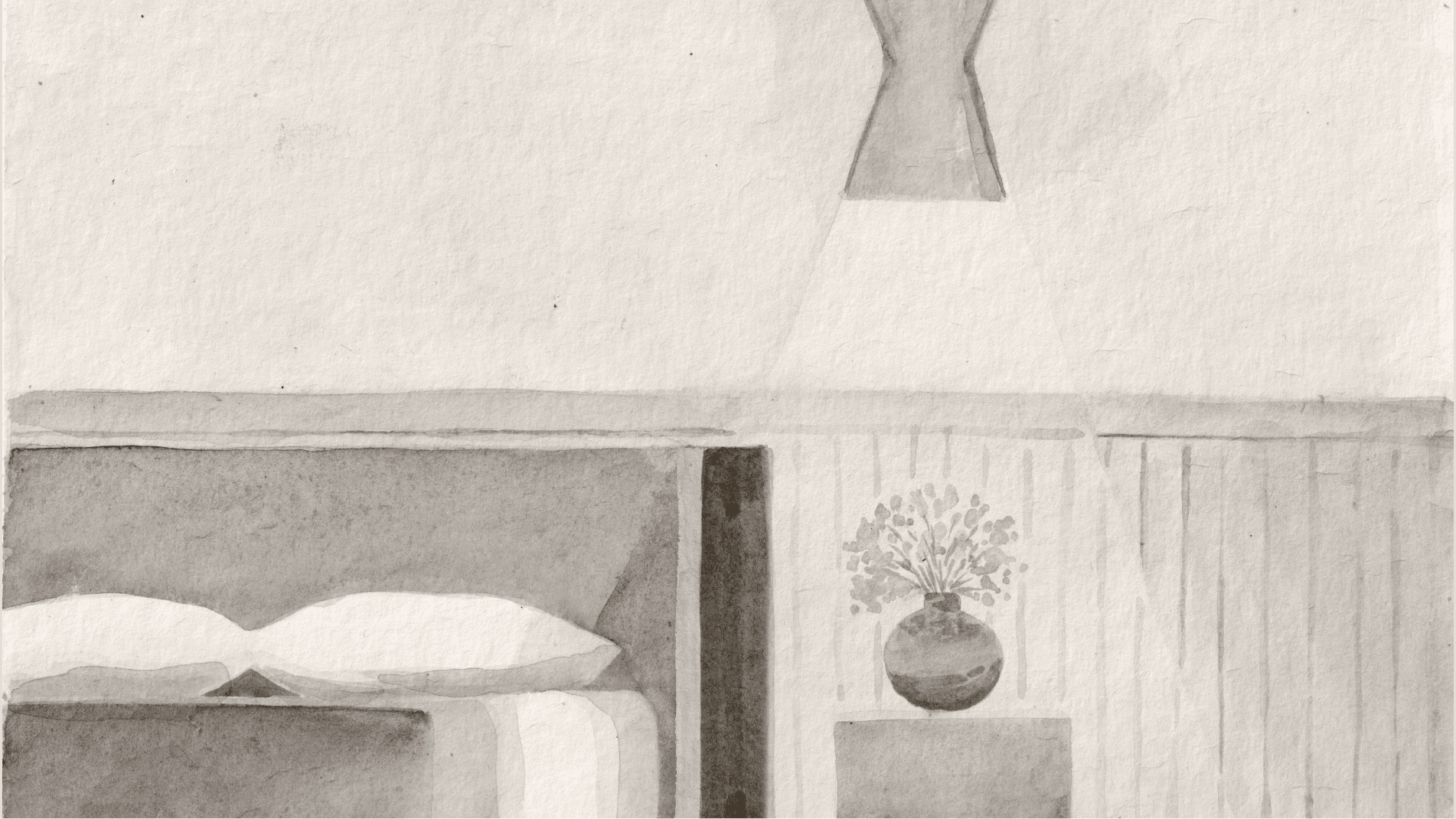 A guest room with handcrafted furniture, daybed and fireplace