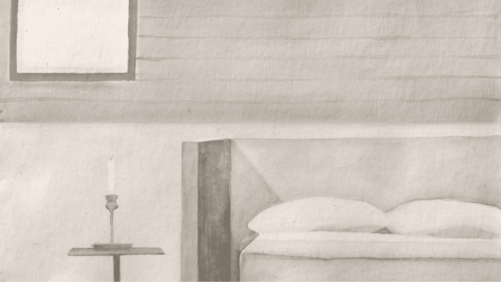 A guest room with handcrafted furniture, daybed and fireplace